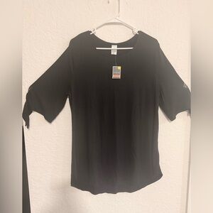 Black Women's sleeve Tunic